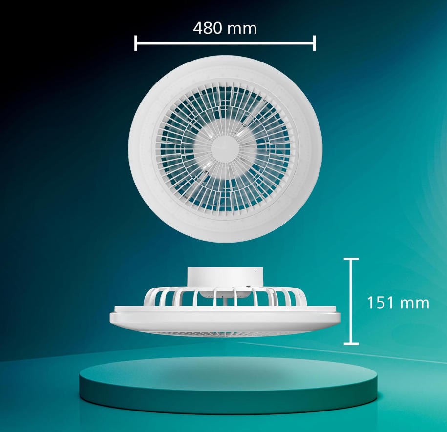 LED ceiling fan