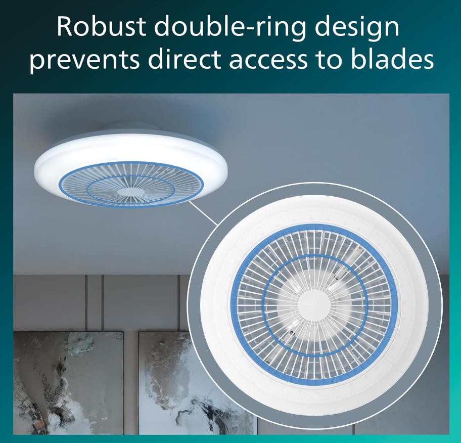 LED ceiling fan 