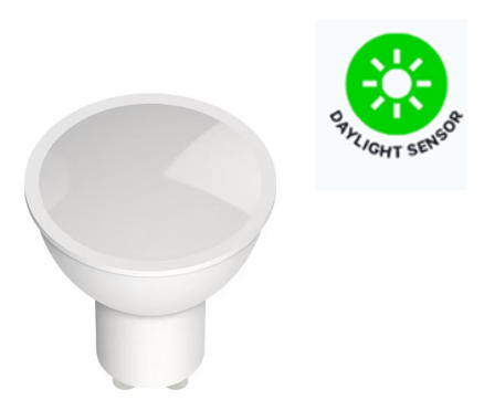 LED daylight sensor GU10